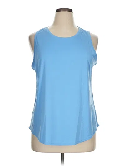 Pre-owned Tek Gear Sleeveless T-shirt In Blue