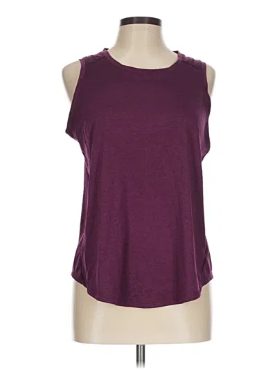 Pre-owned Tek Gear Sleeveless T-shirt In Burgundy