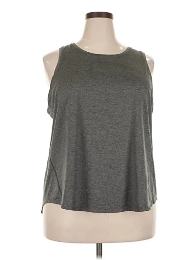 Pre-owned Tek Gear Sleeveless T-shirt In Gray