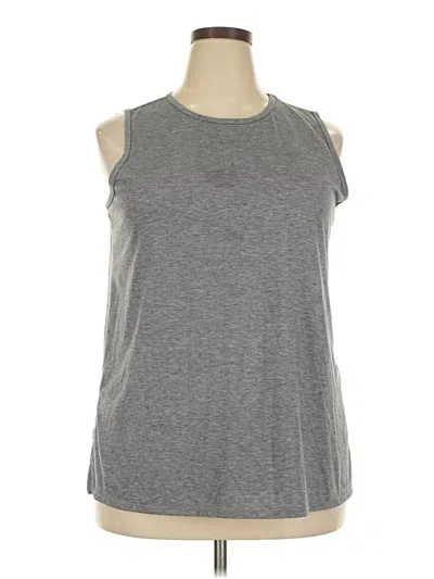 Pre-owned Tek Gear Sleeveless T-shirt In Gray