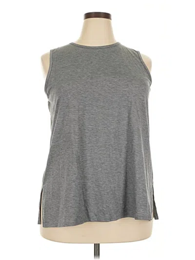 Pre-owned Tek Gear Sleeveless T-shirt In Gray