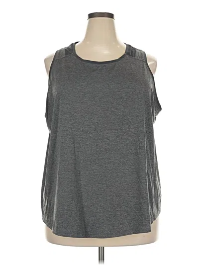 Pre-owned Tek Gear Sleeveless T-shirt In Gray