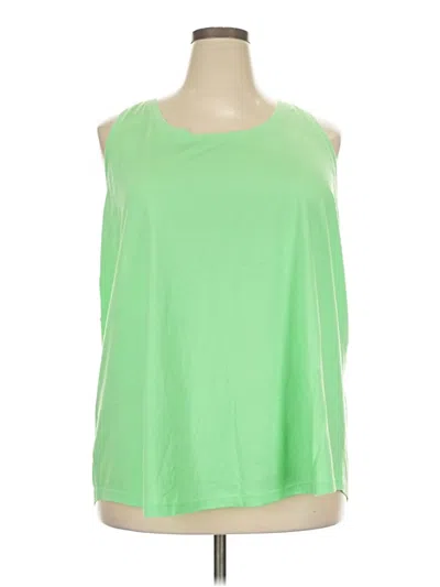 Pre-owned Tek Gear Sleeveless T-shirt In Green