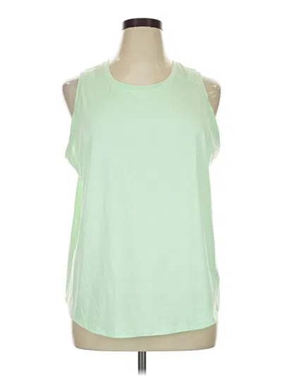 Pre-owned Tek Gear Sleeveless T-shirt In Green