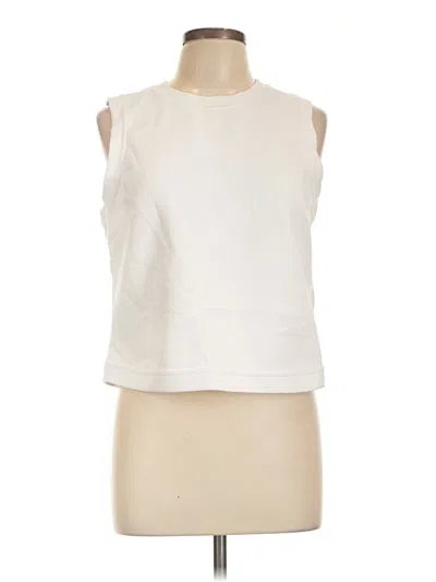 Pre-owned Tek Gear Sleeveless T-shirt In Ivory