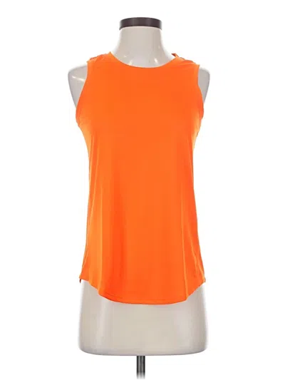 Pre-owned Tek Gear Sleeveless T-shirt In Orange