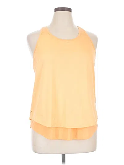 Pre-owned Tek Gear Sleeveless T-shirt In Orange