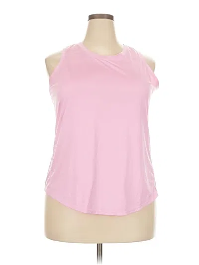 Pre-owned Tek Gear Sleeveless T-shirt In Pink