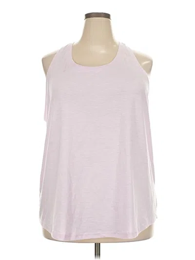 Pre-owned Tek Gear Sleeveless T-shirt In Pink