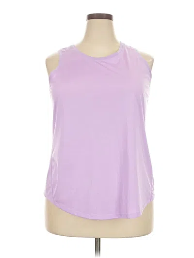 Pre-owned Tek Gear Sleeveless T-shirt In Purple