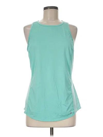 Pre-owned Tek Gear Sleeveless T-shirt In Teal