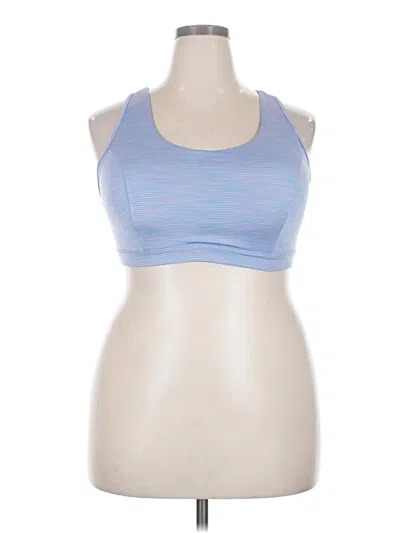 Pre-owned Tek Gear Sports Bra In Blue
