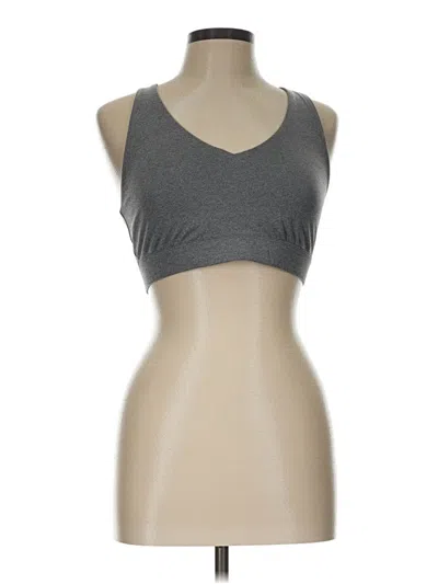Pre-owned Tek Gear Sports Bra In Gray