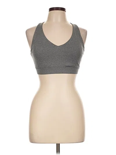 Pre-owned Tek Gear Sports Bra In Gray