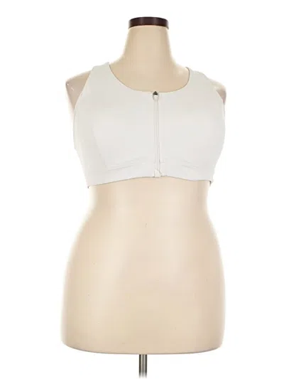 Pre-owned Tek Gear Sports Bra In Ivory