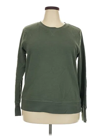 Pre-owned Tek Gear Sweatshirt In Green