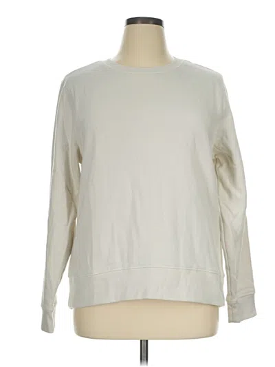Pre-owned Tek Gear Sweatshirt In Ivory