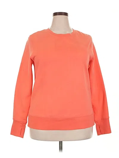 Pre-owned Tek Gear Sweatshirt In Orange