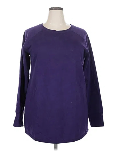 Pre-owned Tek Gear Sweatshirt In Purple