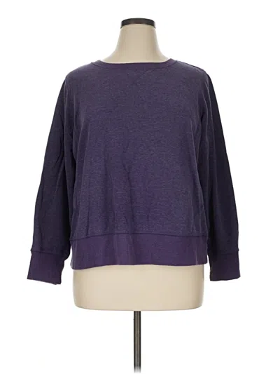 Pre-owned Tek Gear Sweatshirt In Purple