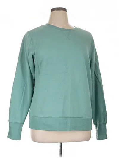 Pre-owned Tek Gear Sweatshirt In Teal