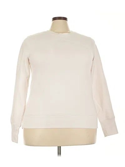 Pre-owned Tek Gear Sweatshirt In White