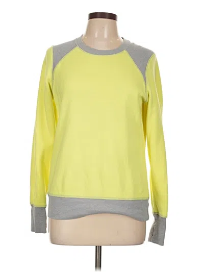 Pre-owned Tek Gear Sweatshirt In Yellow