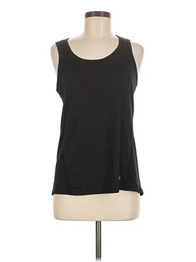 Pre-owned Tek Gear Tank Top Black Strapless Neckline Tops