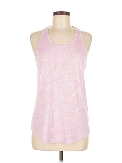 Pre-owned Tek Gear Tank Top Pink Halter Neckline Tops