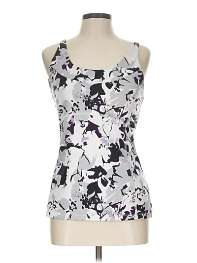 Pre-owned Tek Gear Tank Top Purple Strapless Neckline Tops