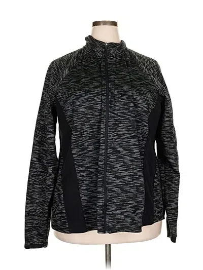 Pre-owned Tek Gear Track Jacket In Black