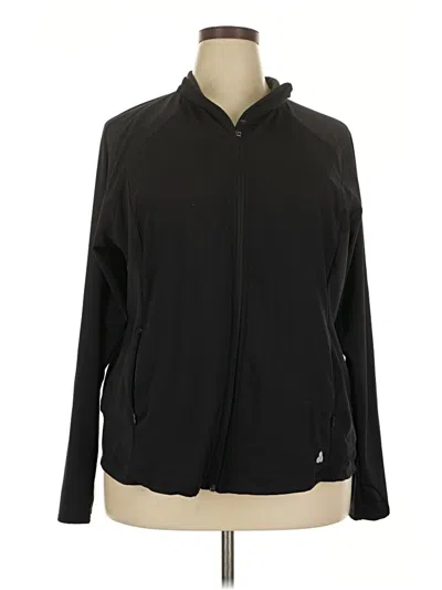 Pre-owned Tek Gear Track Jacket In Black