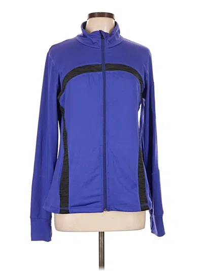 Pre-owned Tek Gear Track Jacket In Blue