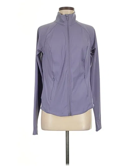 Pre-owned Tek Gear Track Jacket In Purple