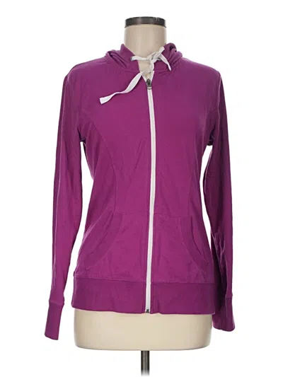 Pre-owned Tek Gear Track Jacket In Purple