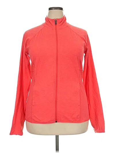 Pre-owned Tek Gear Track Jacket In Red