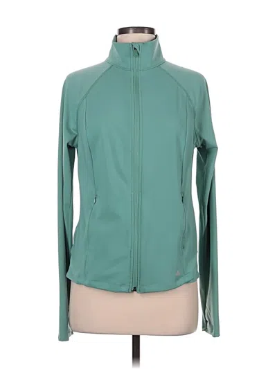 Pre-owned Tek Gear Track Jacket In Teal