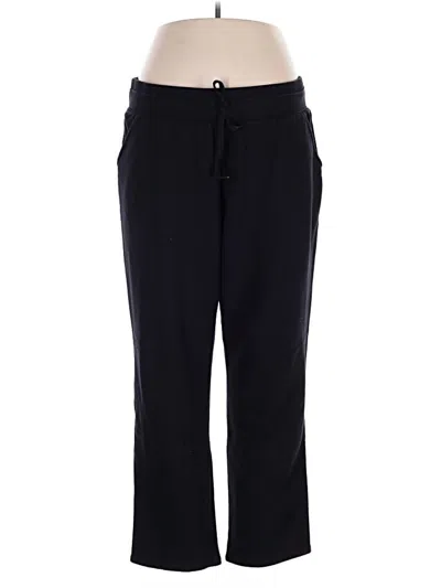Pre-owned Tek Gear Track Pants In Black