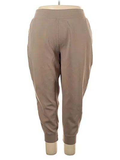 Pre-owned Tek Gear Track Pants In Brown