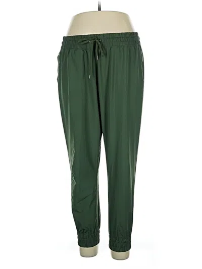 Pre-owned Tek Gear Track Pants In Green