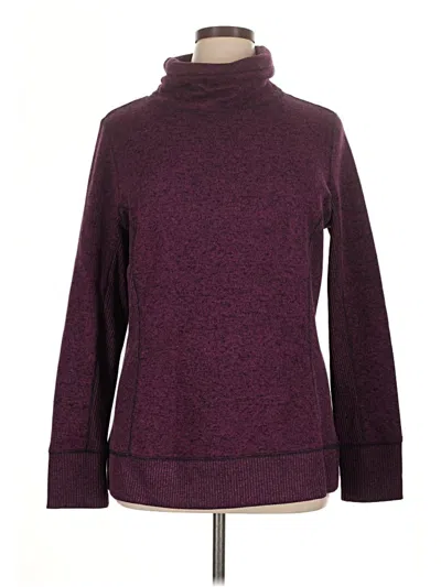 Pre-owned Tek Gear Turtleneck Sweater In Burgundy