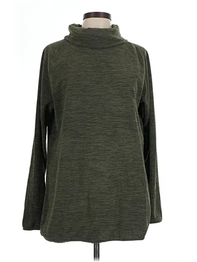 Pre-owned Tek Gear Turtleneck Sweater In Green