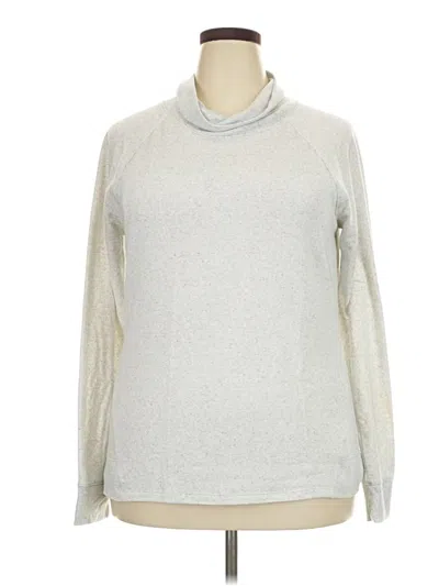Pre-owned Tek Gear Turtleneck Sweater In Silver