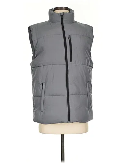 Pre-owned Tek Gear Vest In Gray