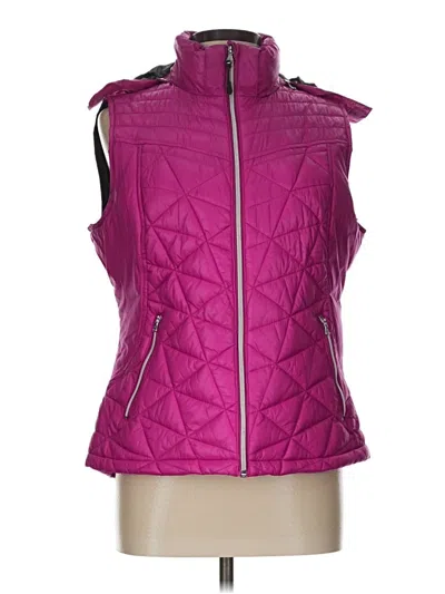 Pre-owned Tek Gear Vest In Purple