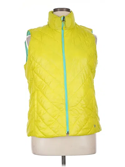 Pre-owned Tek Gear Vest In Yellow