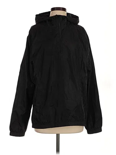 Pre-owned Tek Gear Windbreaker Jacket In Black