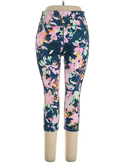 Pre-owned Tek Gear Yoga Pants In Blue