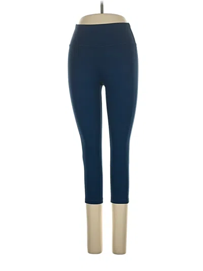 Pre-owned Tek Gear Yoga Pants In Blue