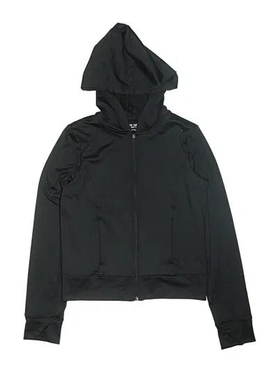 Pre-owned Tek Gear Kids' Zip Up Hoodie In Black